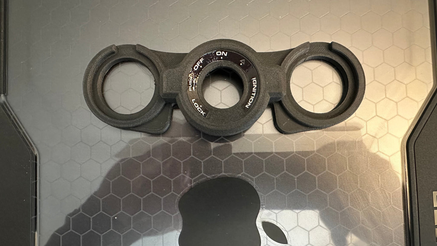 2003 Honda CBR600RR Dual Charging Bracket, Single Color