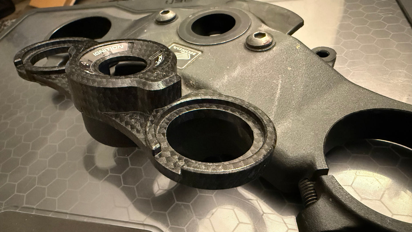 2007-2012 Honda CBR600RR Dual Charging Bracket, Single Color