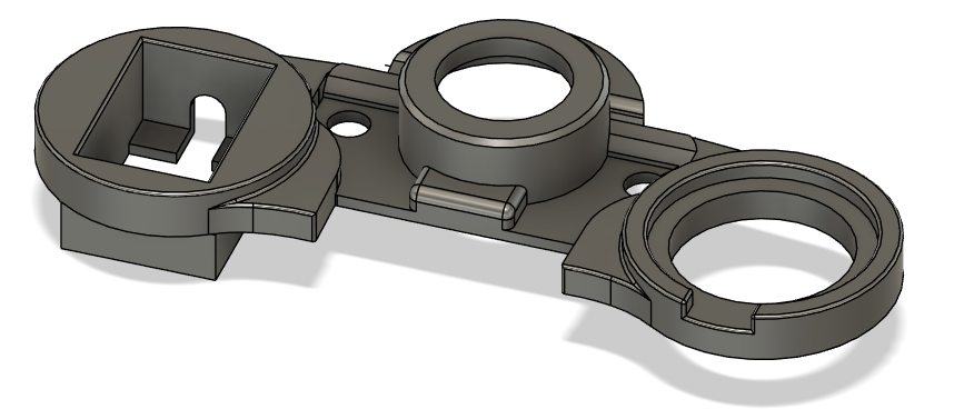 Honda CBF600/CBF1000 Gear Indicator/USB Bracket